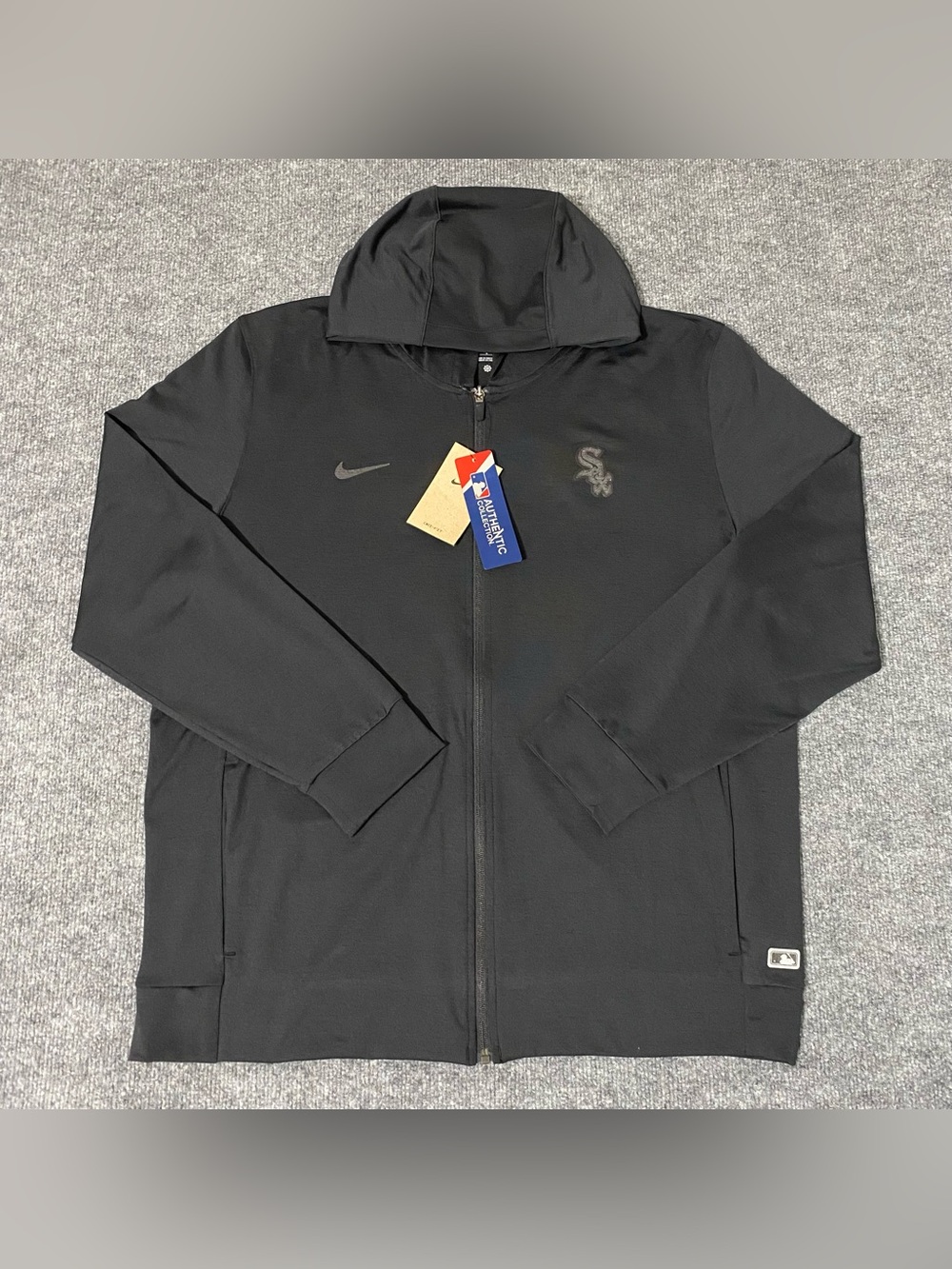 Nike Chicago White Sox Authentic Collection Travel Lightweight Full Zip Mens L
